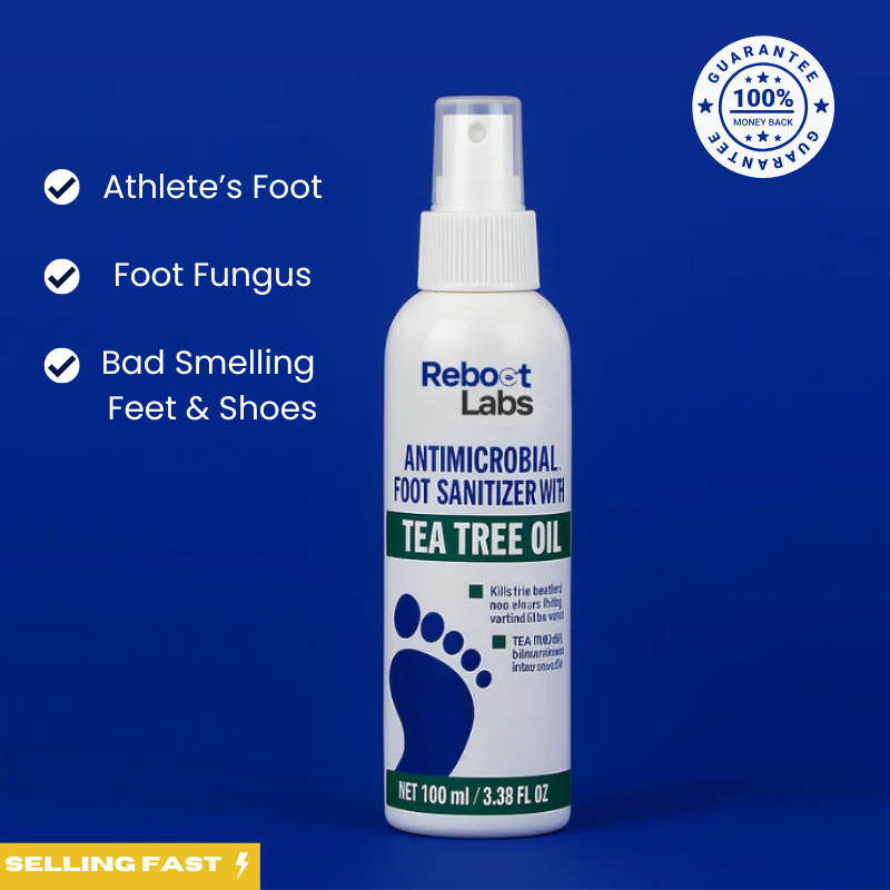 Reboot Labs™ Anti-Fungal Spray for Foot Fungus & Odor